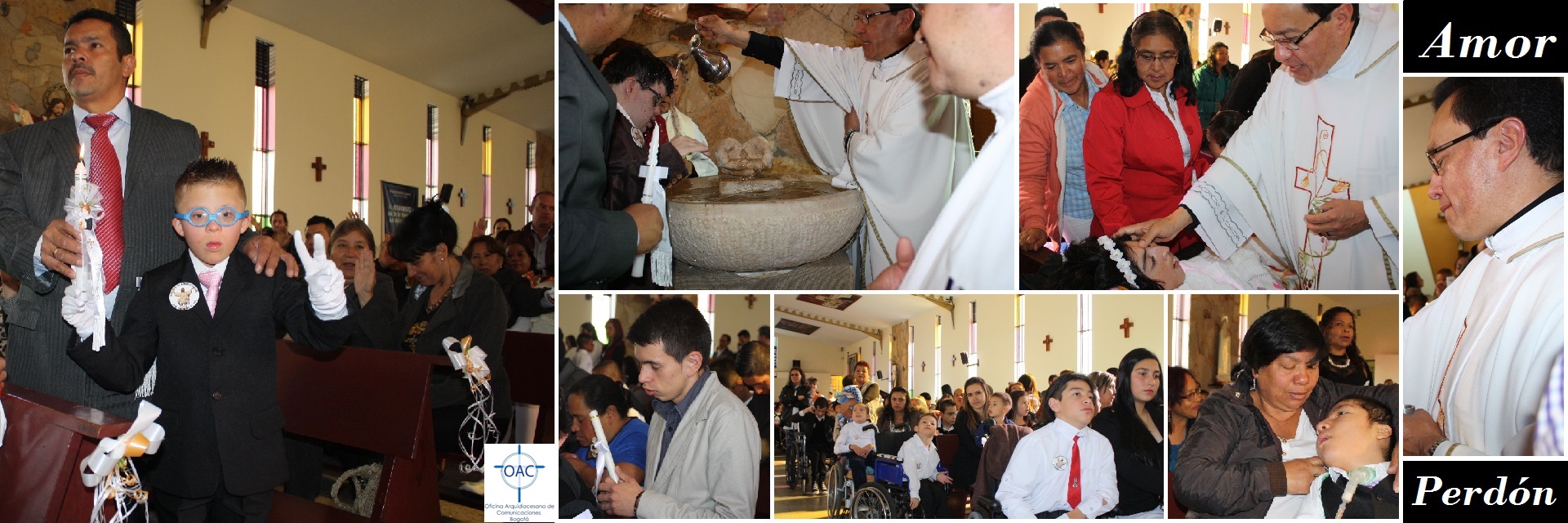 La iglesia los acoge a todos en un abrazo fraterno