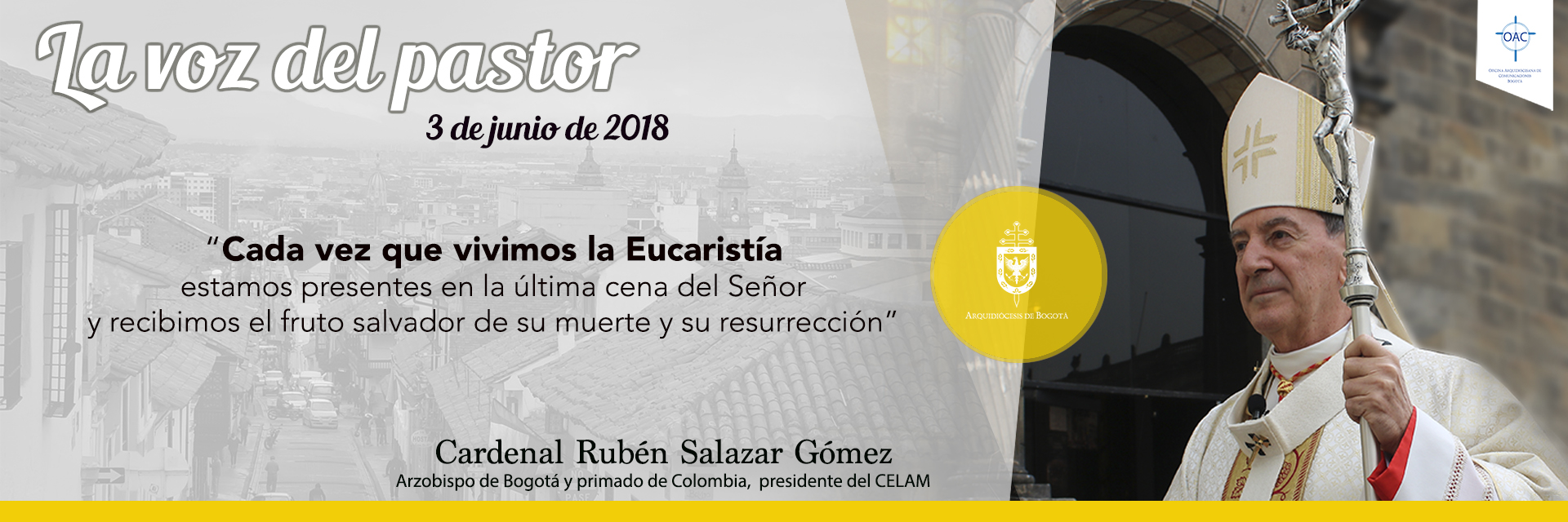 La voz del pastor 3 de junio de 2018