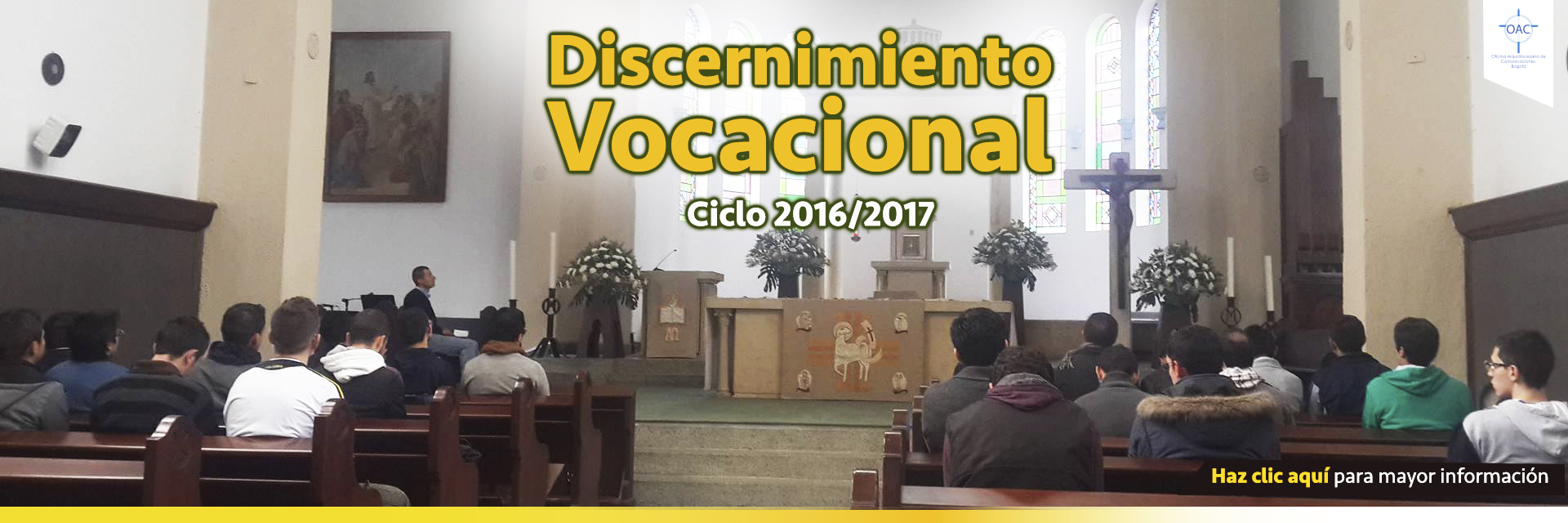 Invitación del equipo de Animación Vocacional de la arquidiócesis de Bogotá