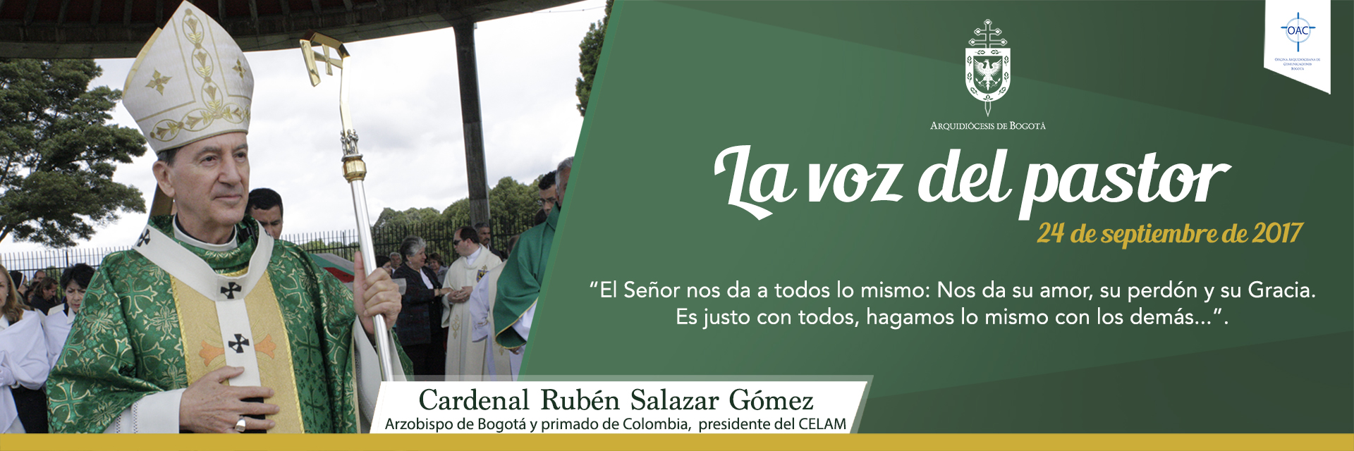L a voz del pastor 24 de septiembre de 2017