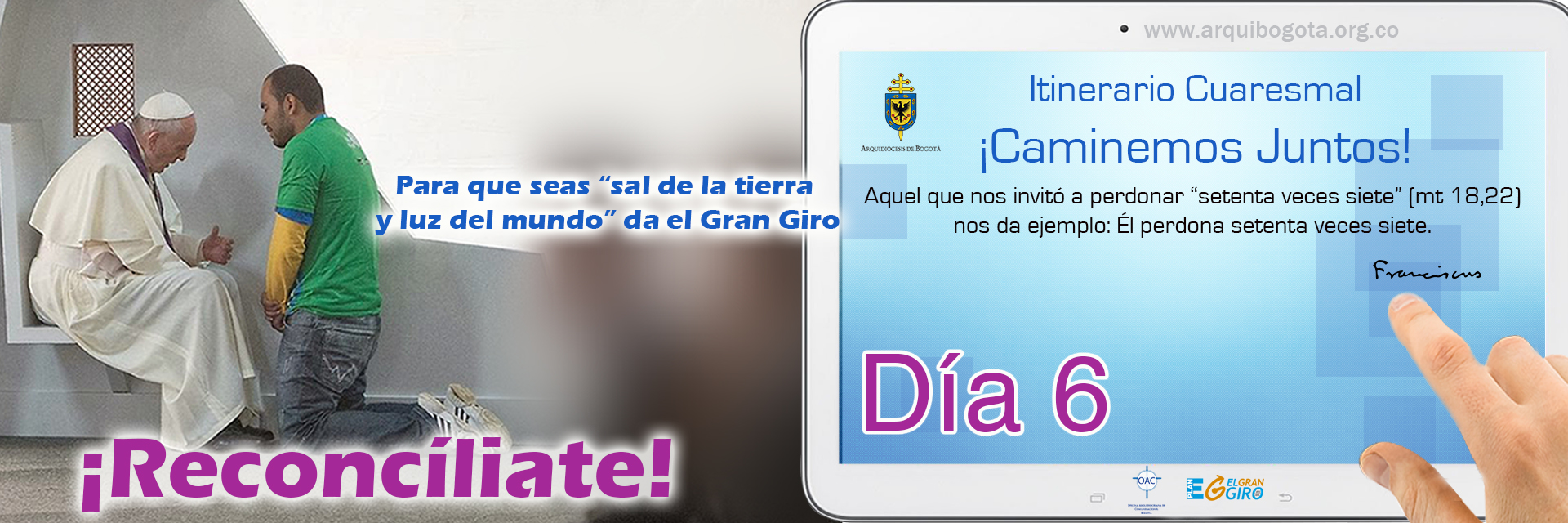¡Reconcíliate!Itinerario Cuaresmal - ¡Caminemos Juntos! Día 6