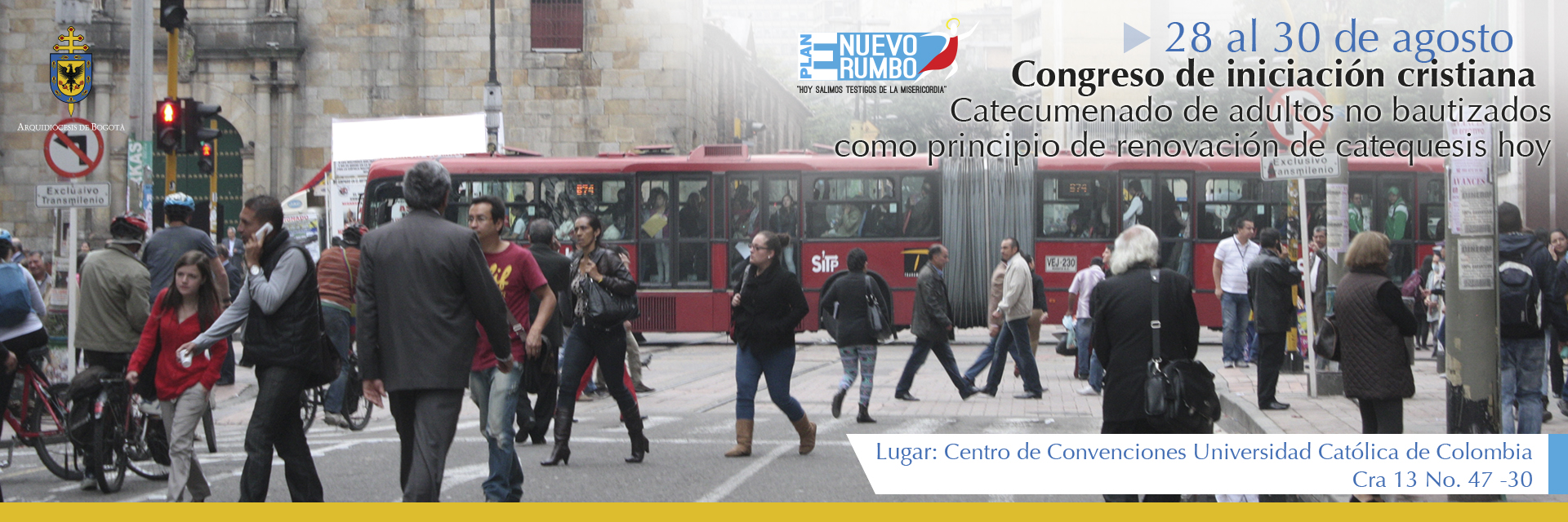 Invitación al Congreso sobre el catecumenado de adultos no bautizados