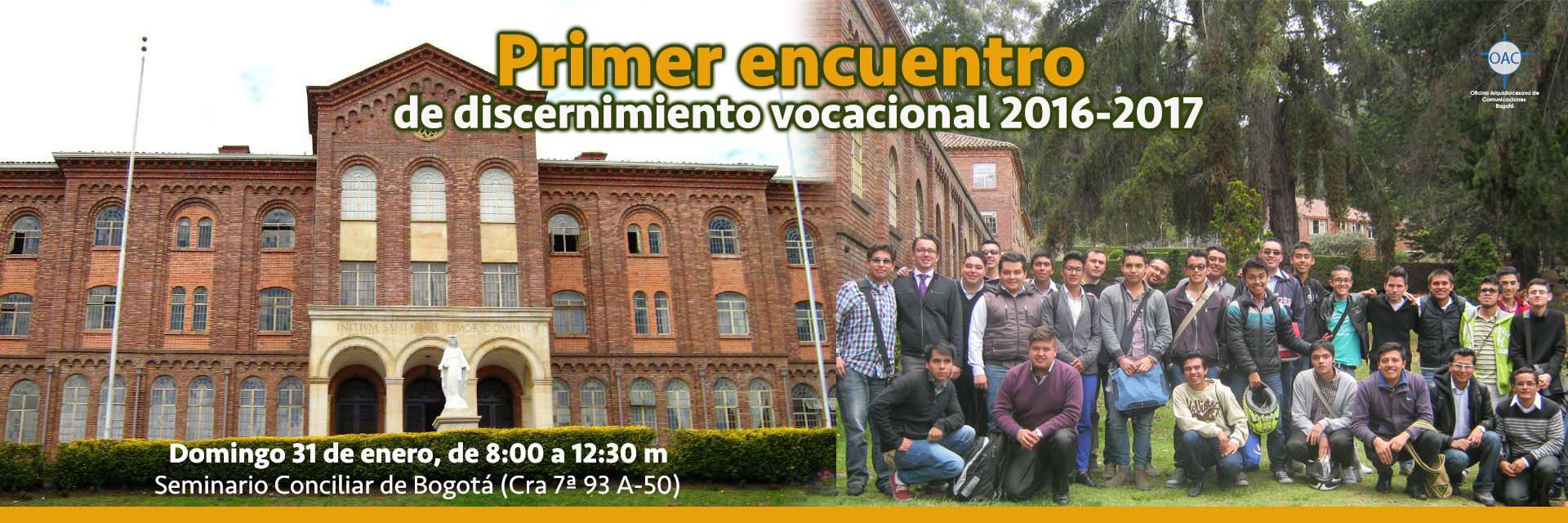 Primer encuentro de discernimiento vocacional 2016-2017
