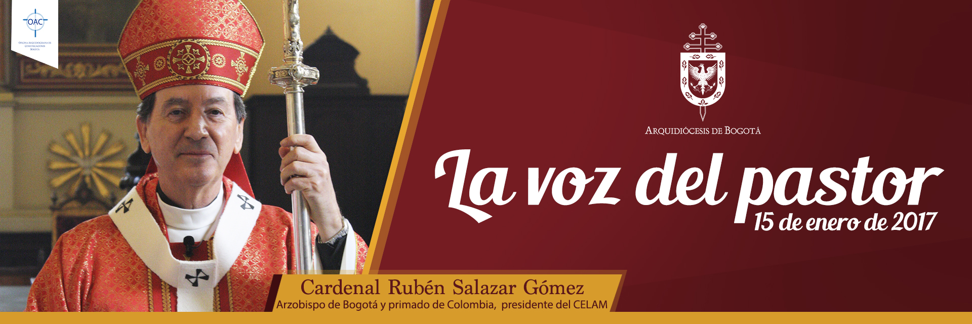 La voz del pastor, 15 de enero de 2017