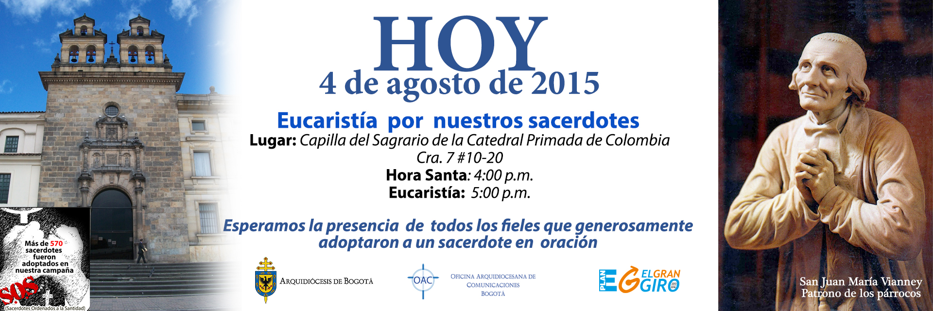 Más de 570 sacerdotes adoptados en la campaña "Lleva un sacerdote en tu corazón"