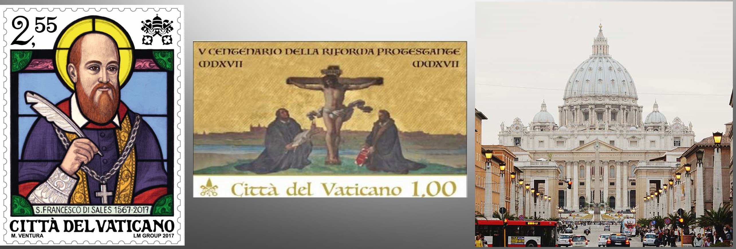 El Vaticano emite dos sellos postales