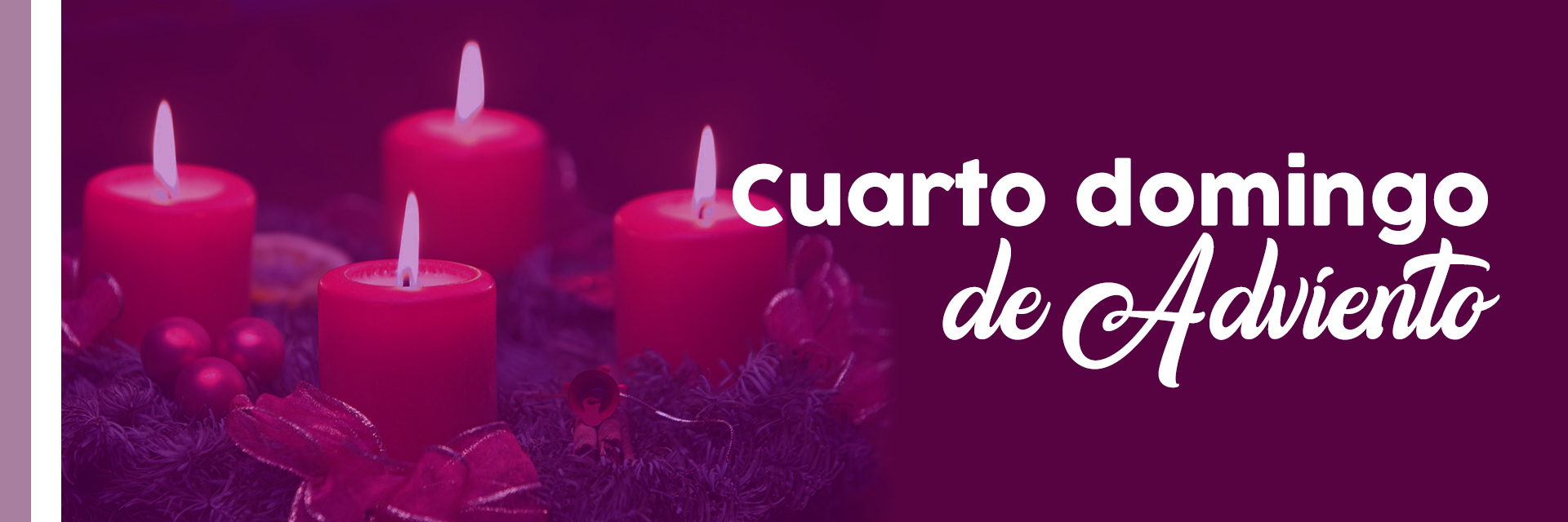 Corona de Adviento - cuarto domingo