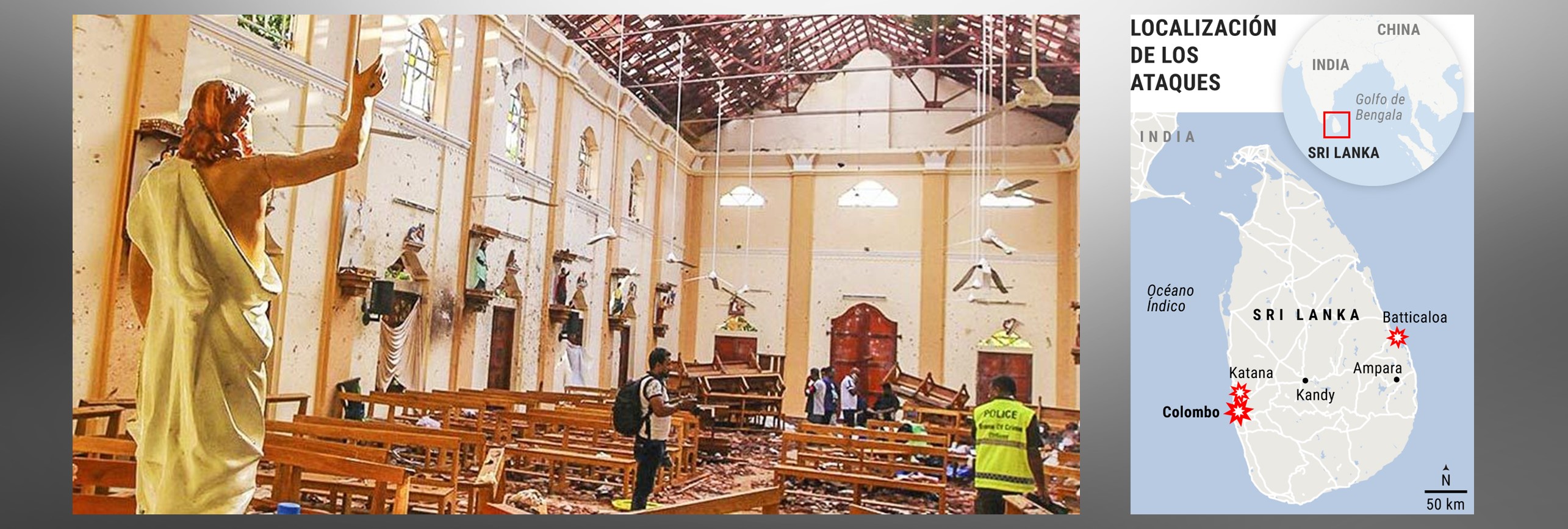 En el Domingo de Resurrección Sri Lanka llora la masacre de más de 300 personas