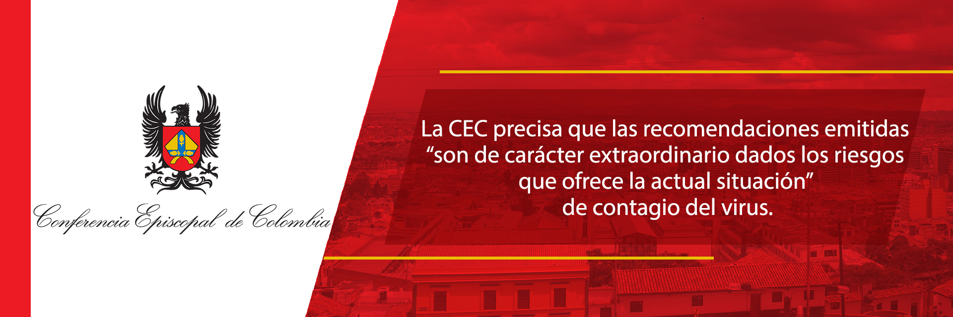 Ante Covid-19, Iglesia reitera llamado a acoger medidas preventivas