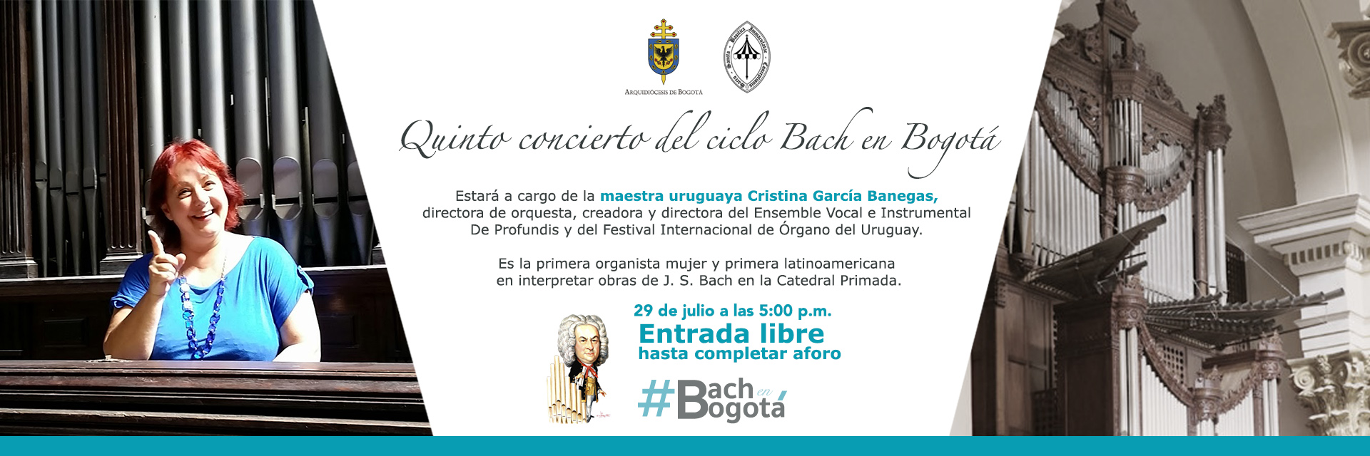 Bach, en las manos de Cristina García Banegas