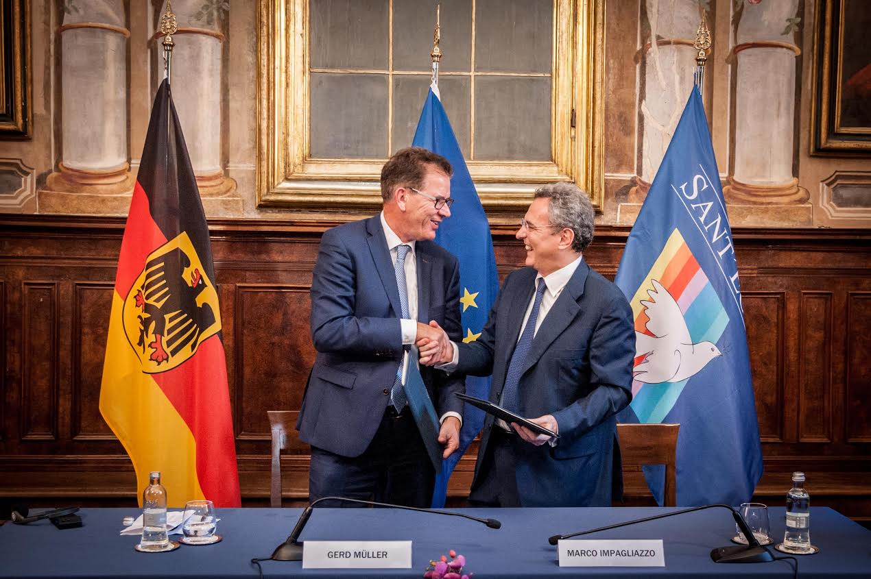 Angela Merkel, la Canciller alemana, estará en el encuentro de Sant’Egidio por la paz