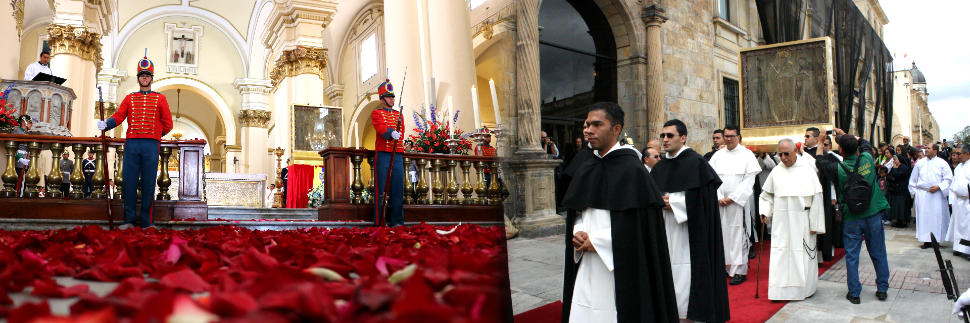 Bogotá se volcó en la procesión de su Reina y Patrona