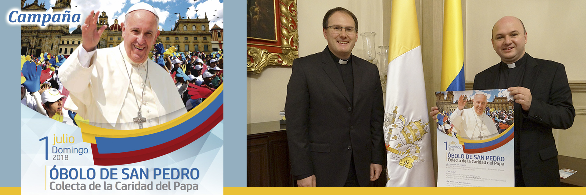 Todos los colombianos ayudemos al Papa