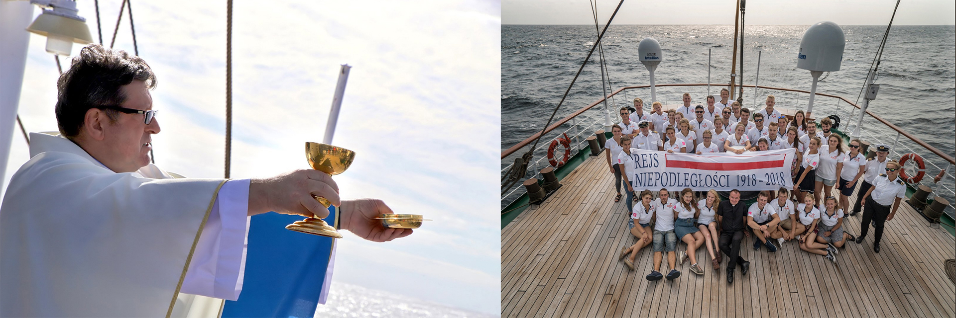 Velero con unos 200 jóvenes polacos navega rumbo a la JMJ Panamá 2019