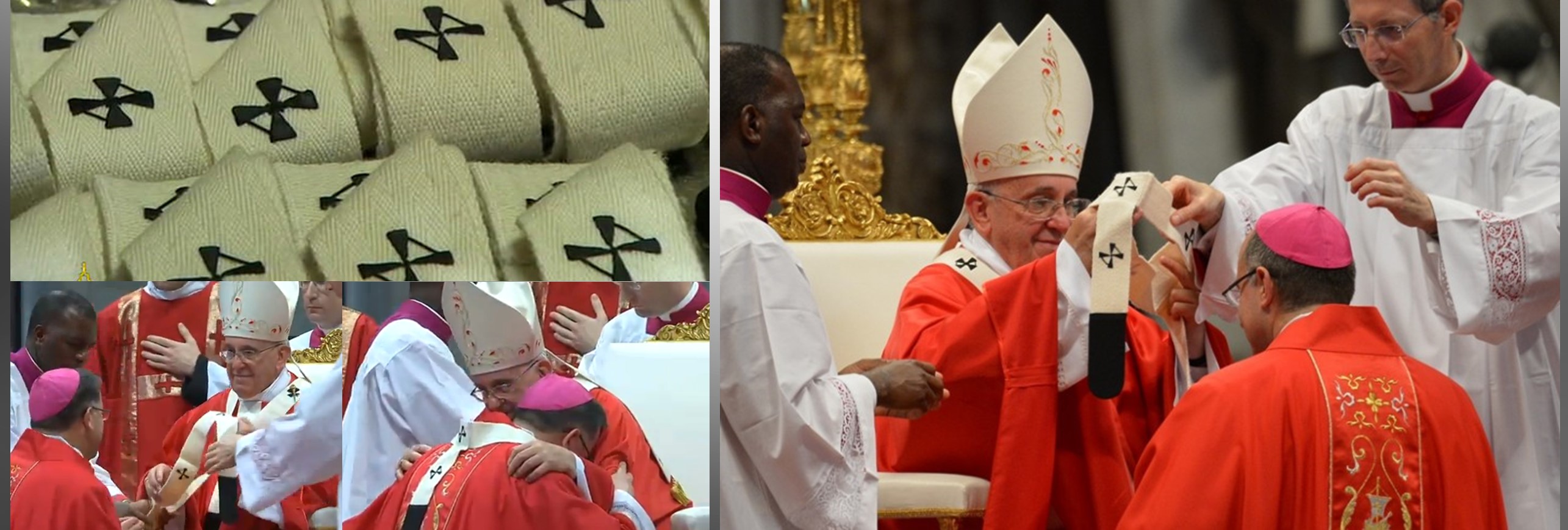 En la Solemnidad de los santos Pedro y Pablo el Papa bendice y entrega los palios