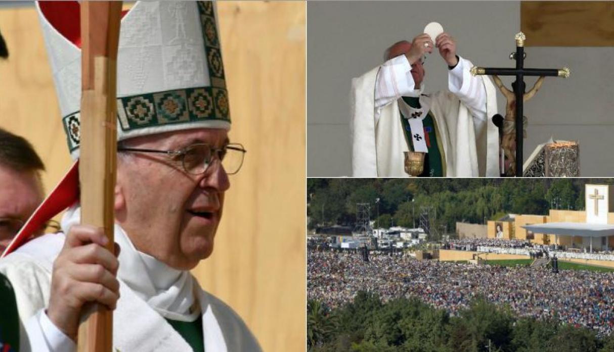 Duras jornadas del Papa en Chile