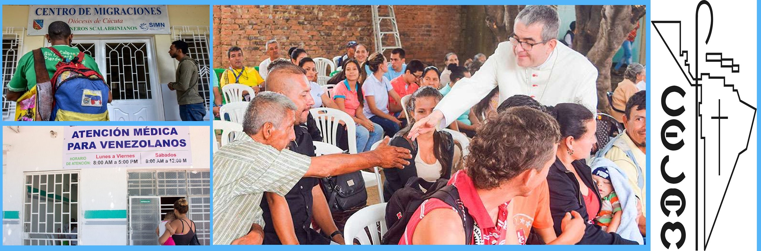 El Celam ha presentado un mapa de la red de servicios a los migrantes