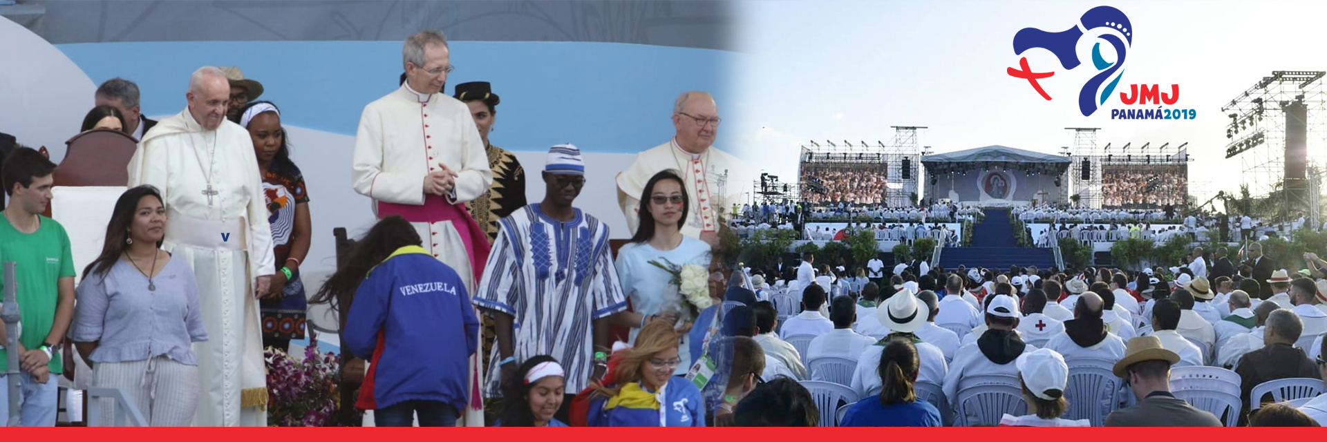 Más de 250 mil jóvenes se dieron cita en el Campo Santa María para recibir al papa Francisco