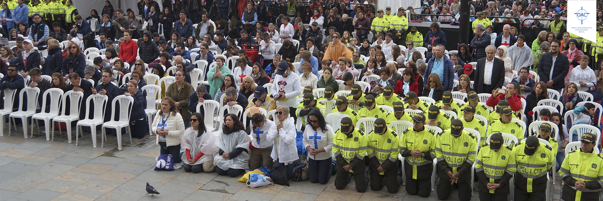 Renovada consagración de Colombia al Sagrado corazón de Jesús y  de la Virgen María