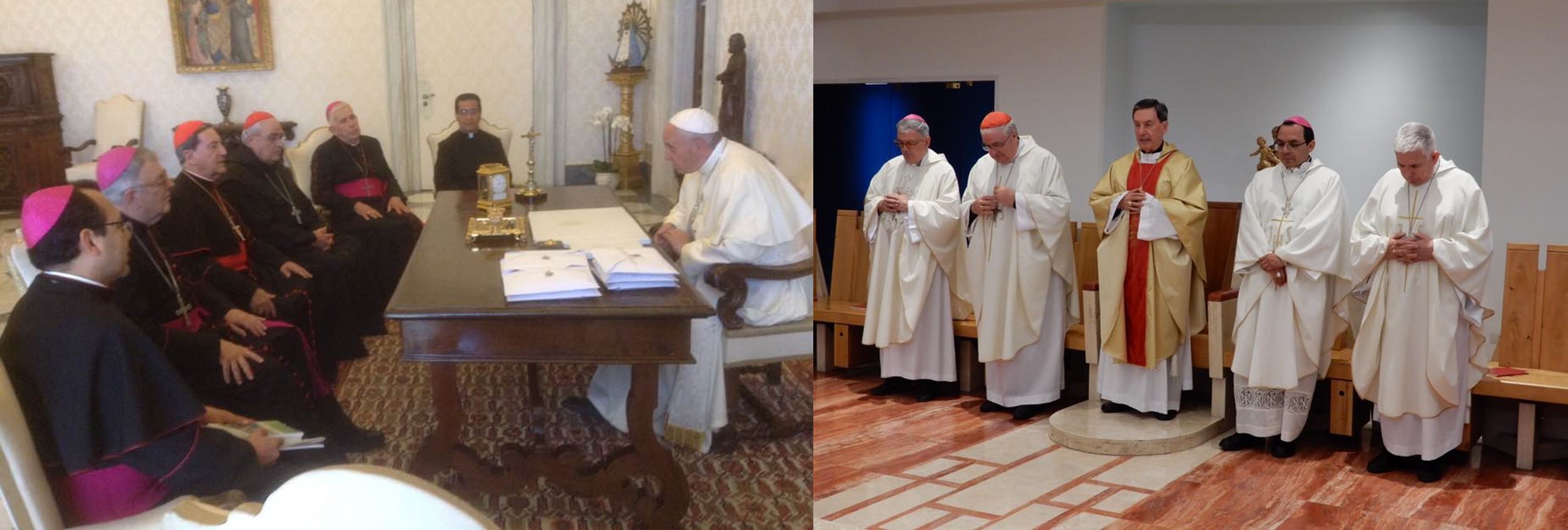 Visita de la presidencia del Celam a la Santa Sede