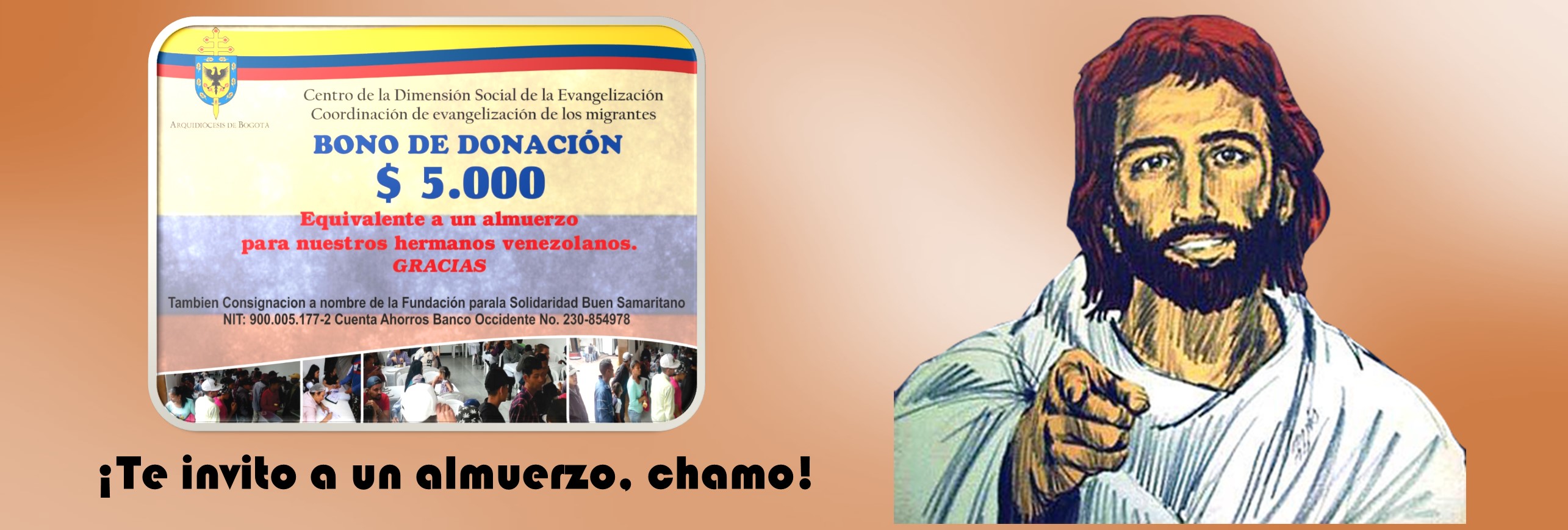 La Vicaría Episcopal para la Dimensión Social de la Evangelización necesita voluntarios