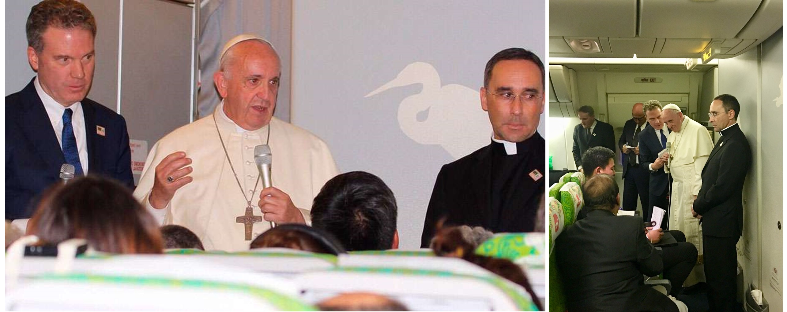 De regreso a Roma… Francisco y su habitual rueda de prensa