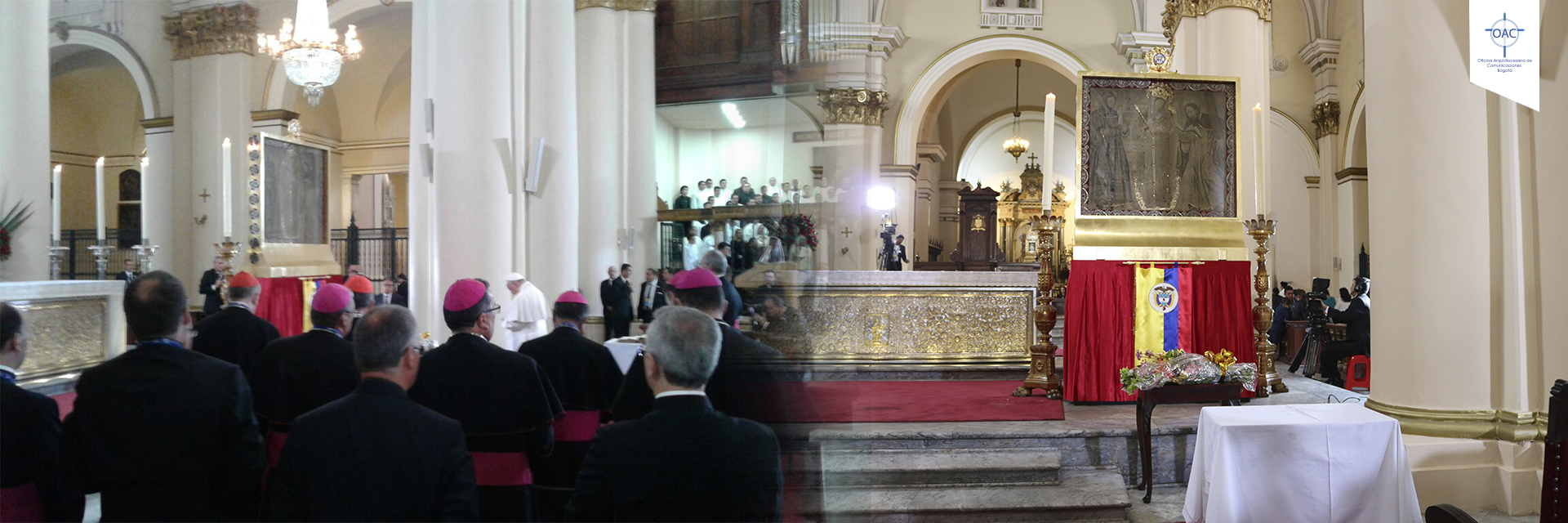 El Papa le cumplió la cita a la Virgen de Chiquinquirá