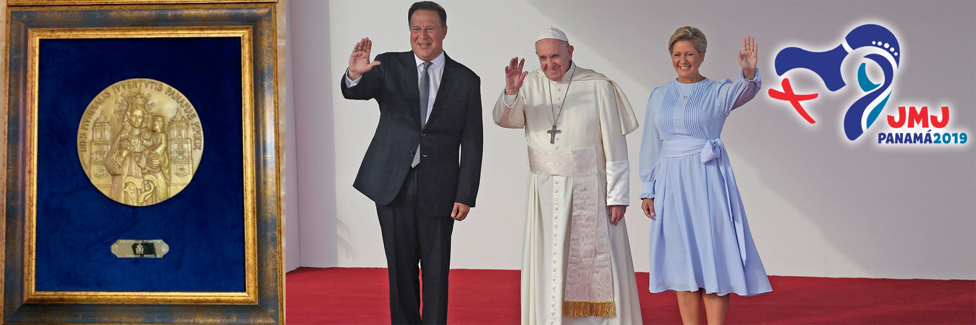 Así fue la ceremonia de bienvenida del papa Francisco en Panamá