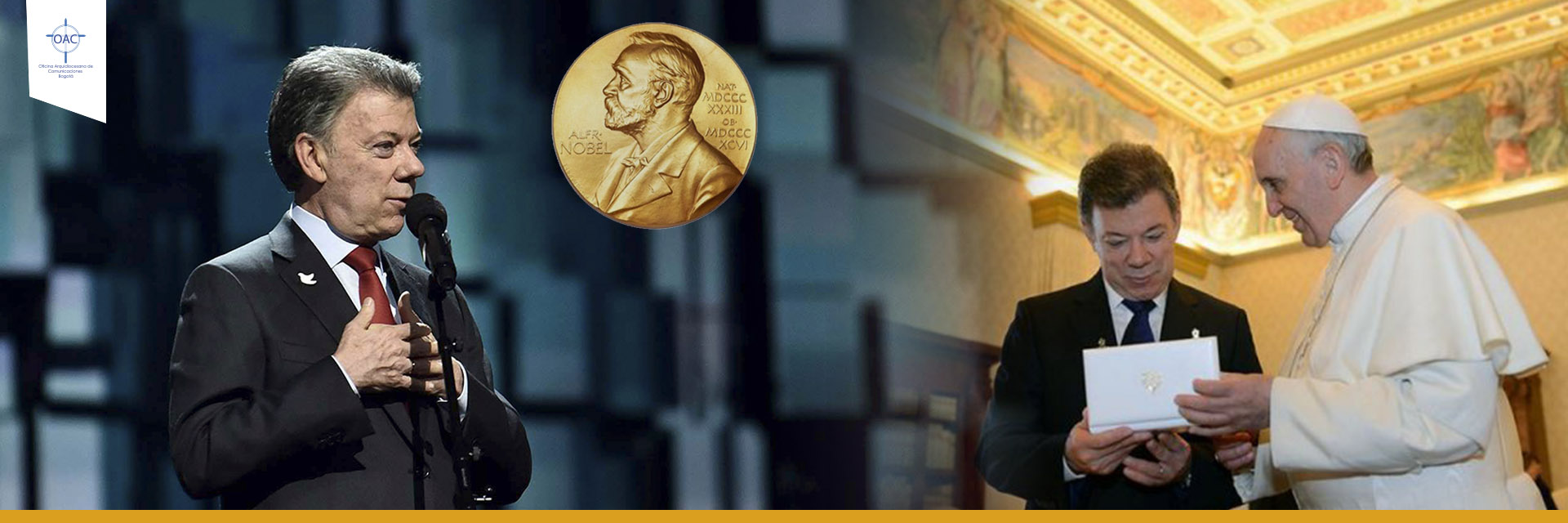 Presidente Santos: Nobel y Lámpara de la Paz