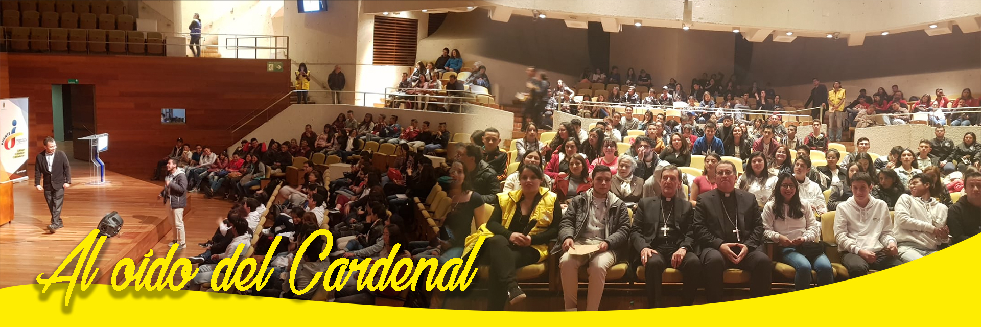 Los jóvenes de Puente J se encontraron con el Señor Cardenal