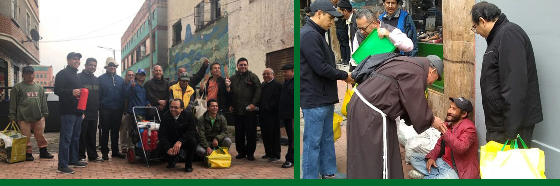 Funcionarios del CELAM participaron en la misión urbana de los Franciscanos en Bogotá
