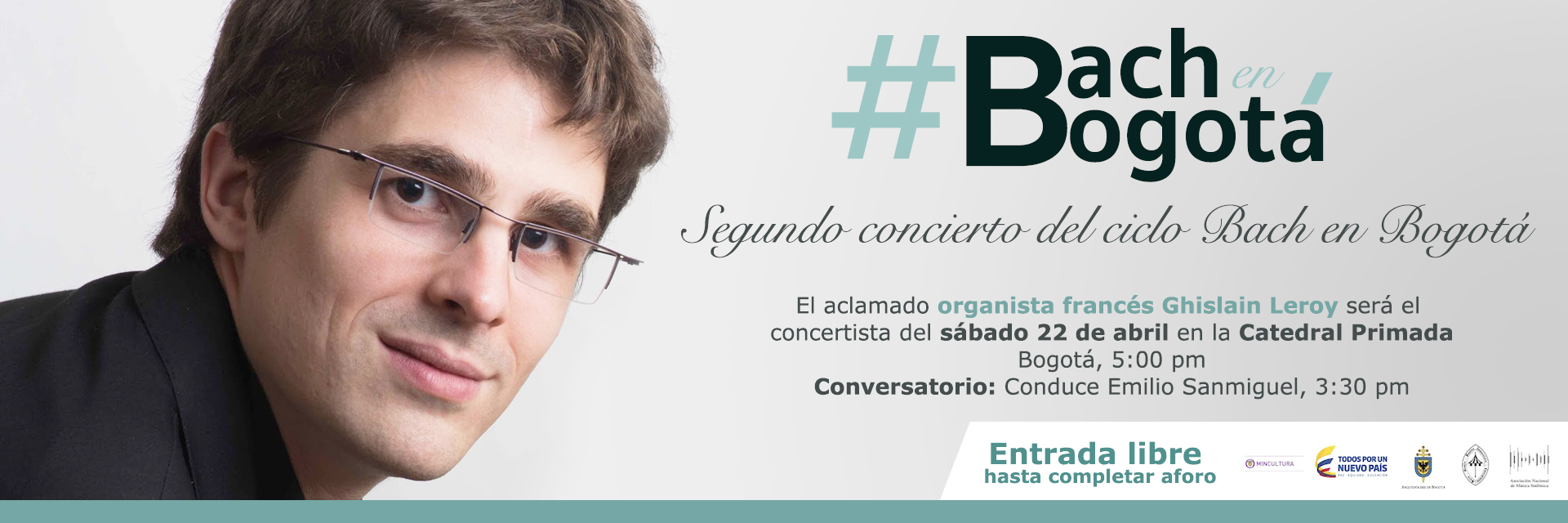 Segundo concierto del ciclo Bach en Bogotá