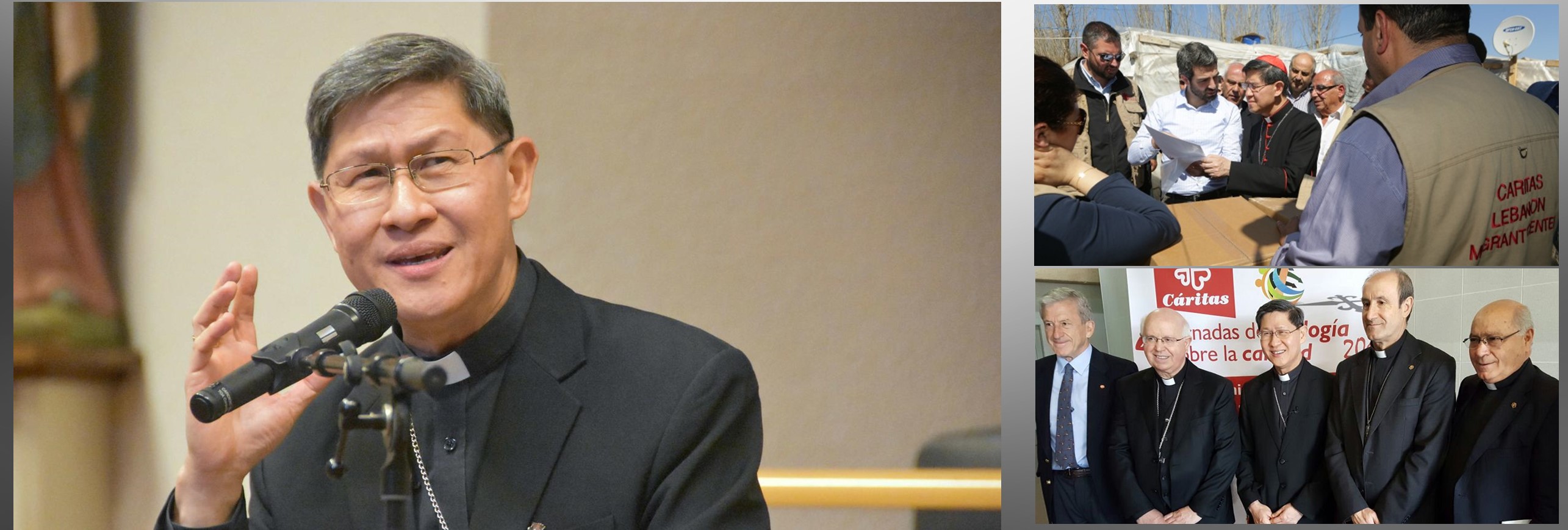 El cardenal Tagle aboga por los migrantes