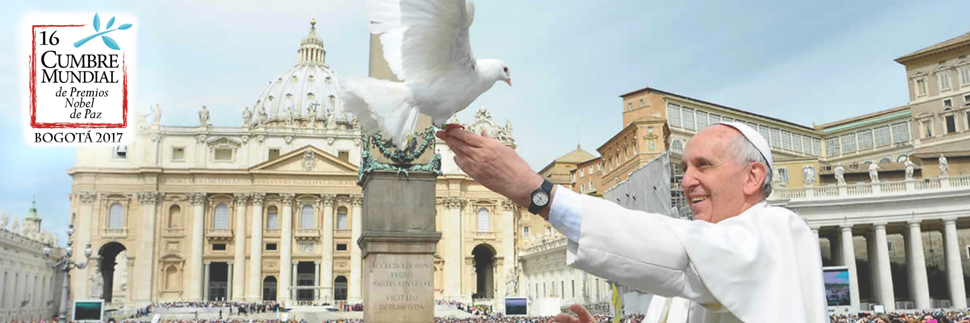 Francisco aplaude el esfuerzo colombiano por la paz