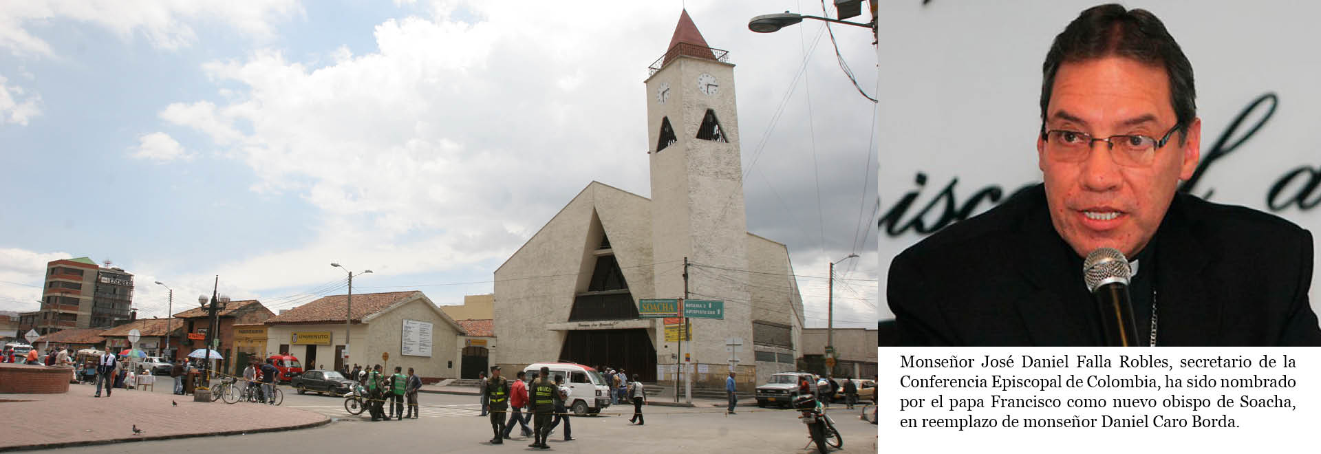 El Papa nombra a monseñor Daniel Falla obispo de Soacha