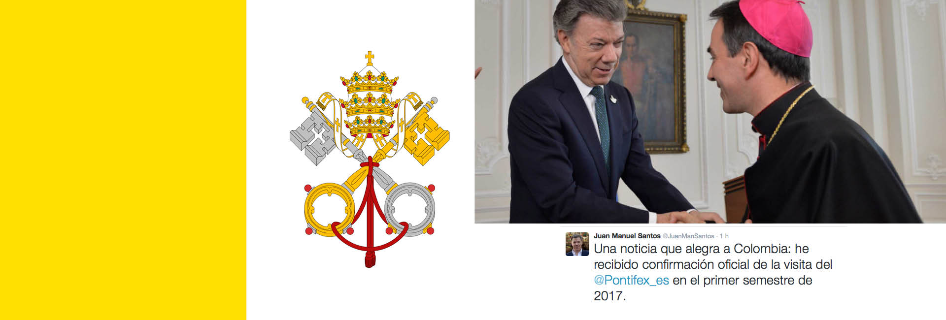 Durante el encuentro anual con el Cuerpo Diplomático, el Nuncio confirma la visita del Papa en 2017