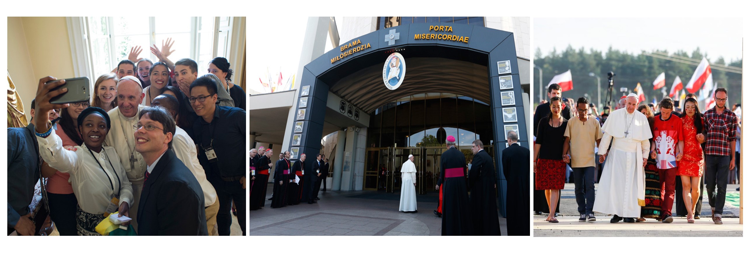 Francisco en la tierra de Juan Pablo