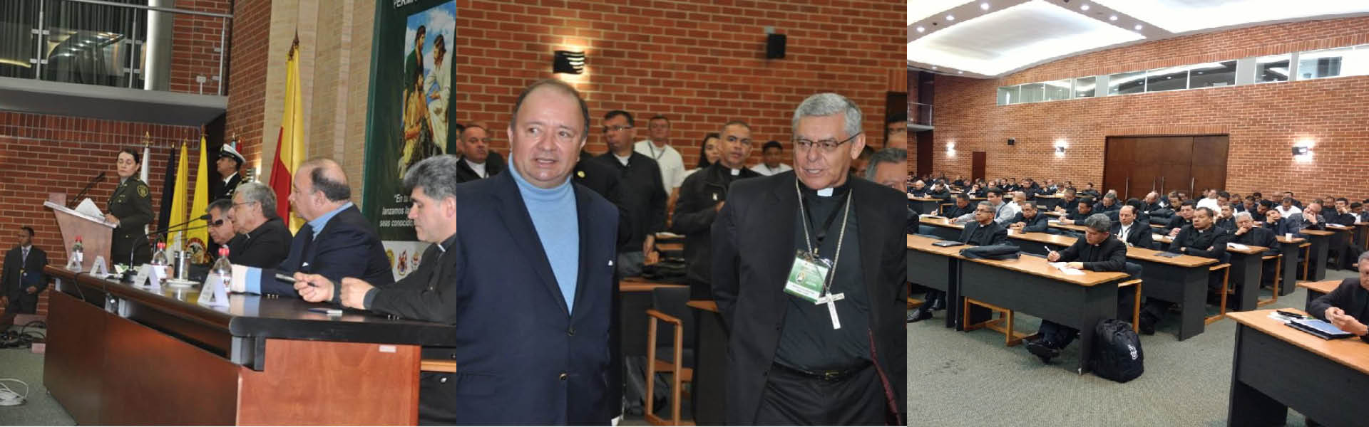 “Los militares y policías son garantes de la paz”