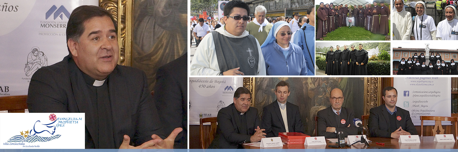 Se esperan cerca de mil consagrados en la apertura del Año de la Vida Consagrada en la Arquidiócesis de Bogotá