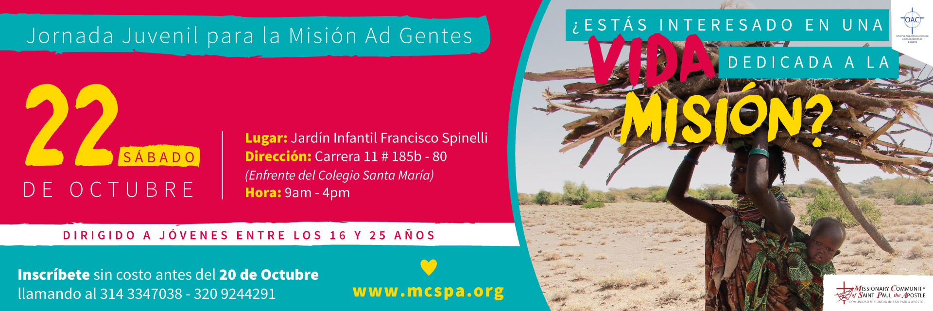 Jornada Juvenil para la Misión Ad gentes