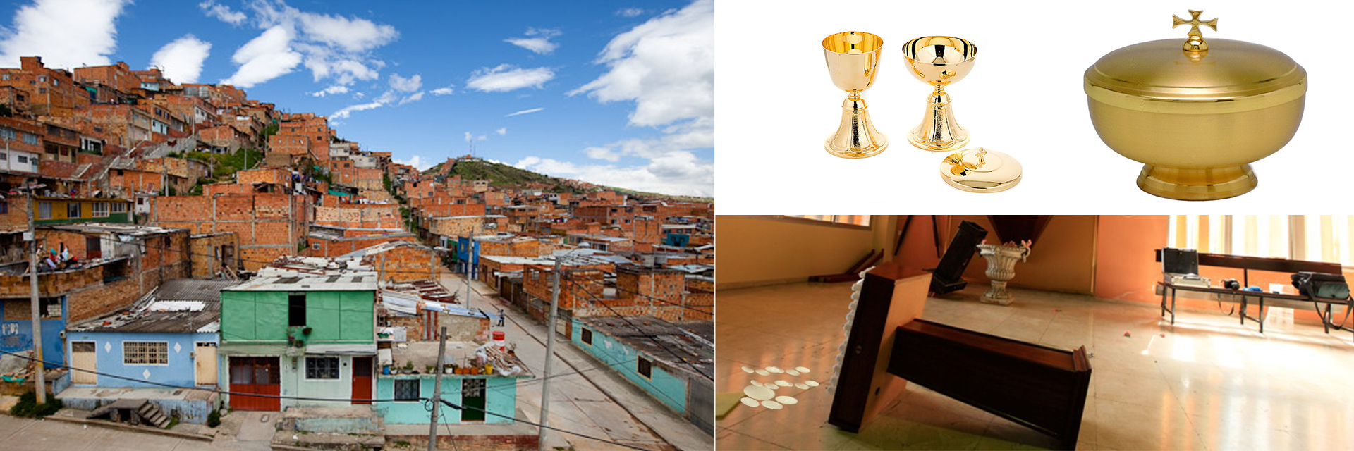 En la parroquia Jesucristo Liberador fue profanada la capilla Minuto de María