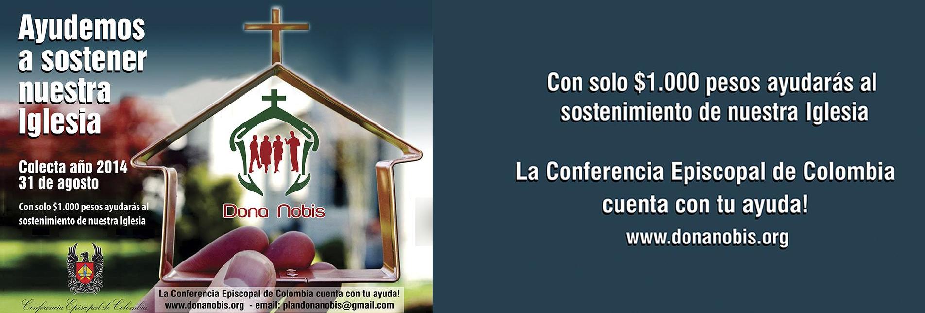Campaña Dona Nobis 2014. Ayudemos a sostener nuestra Iglesia