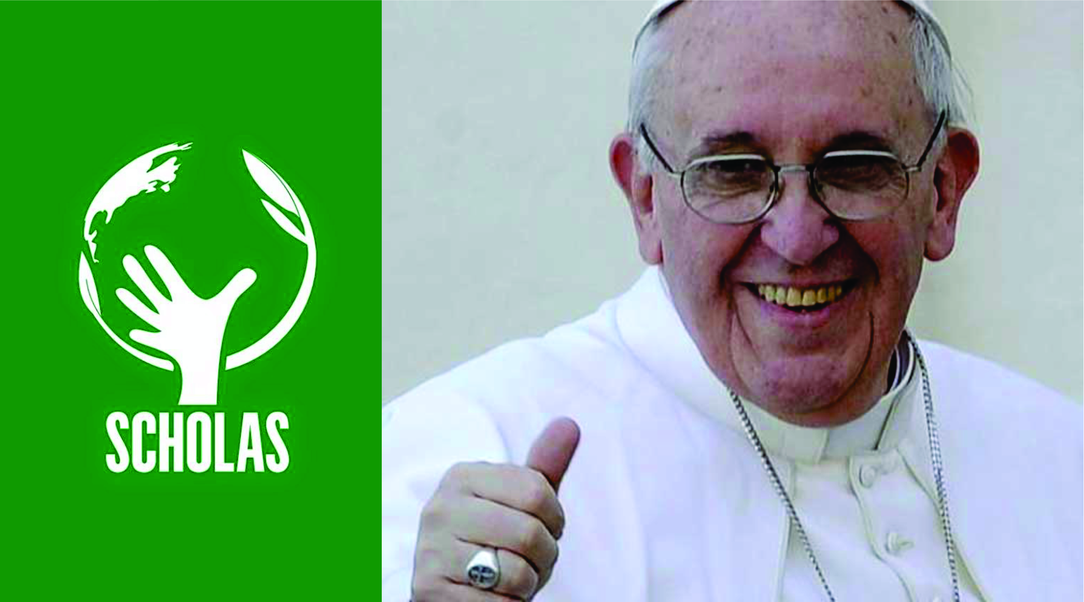 Francisco pidió a Scholas Ocurrentes promover una educación con armonía y creatividad