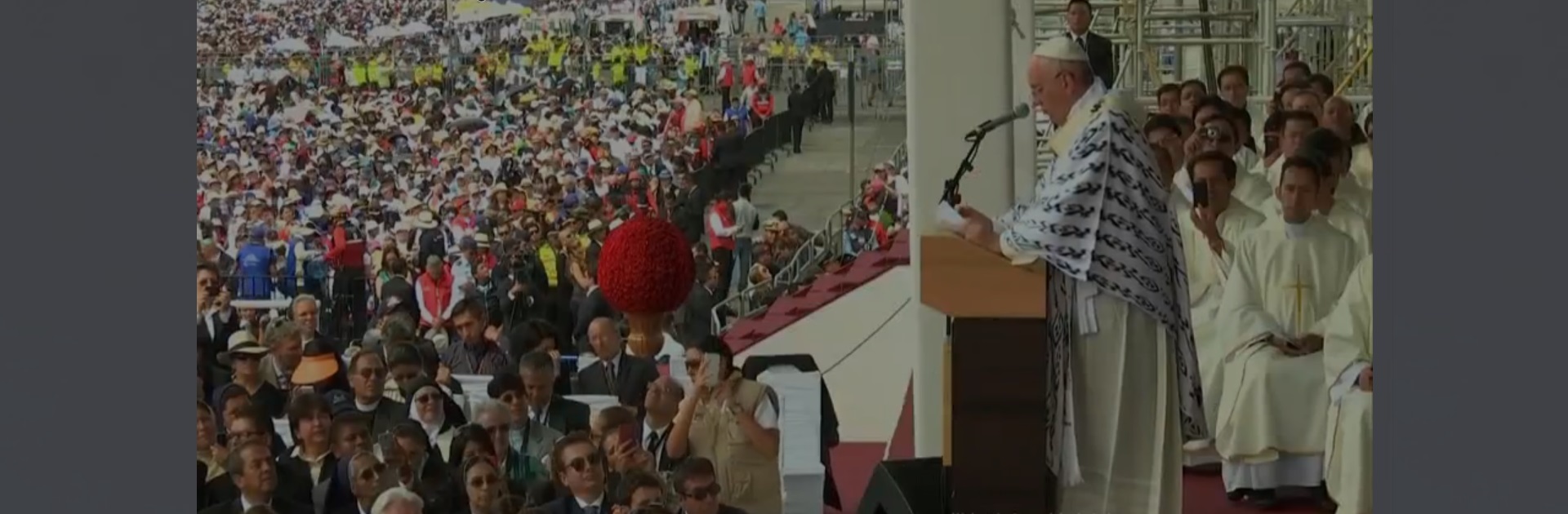 Francisco invitó al desafío de dar a conocer la Palabra de Dios