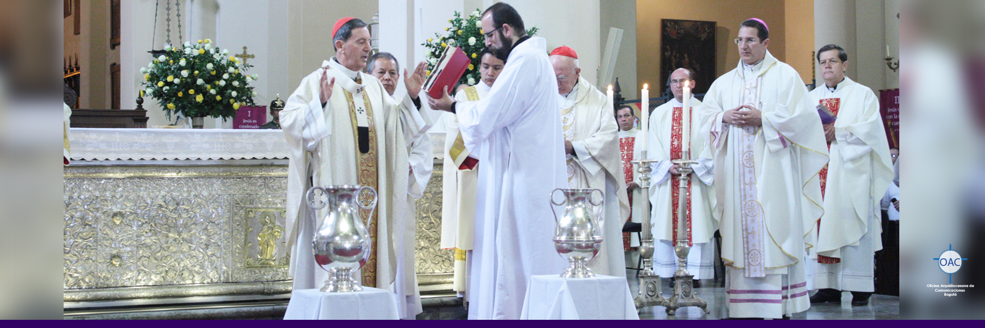 El presbiterio bogotano celebra la Misa Crismal