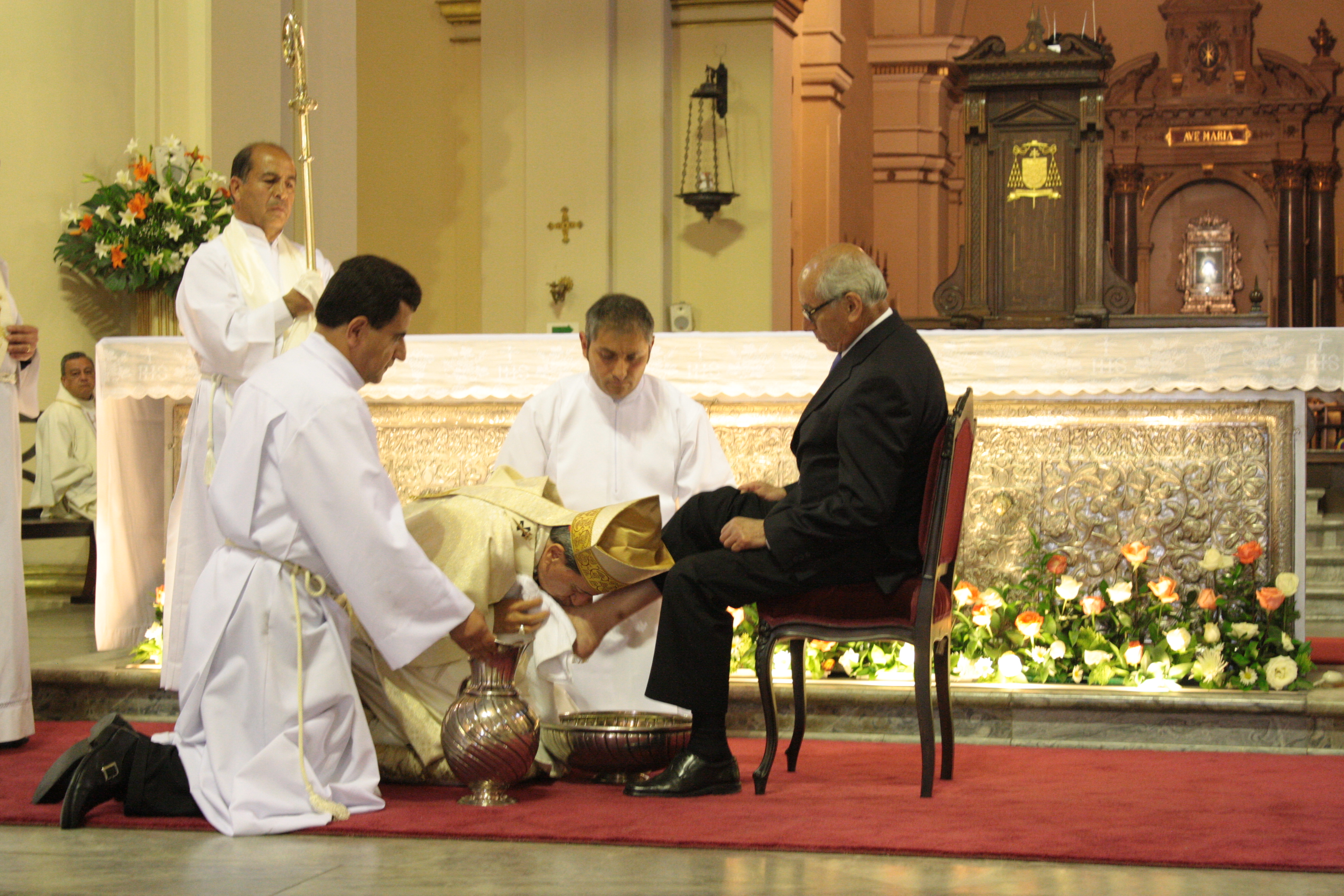 La celebración de la Cena del Señor en la catedral de Bogotá