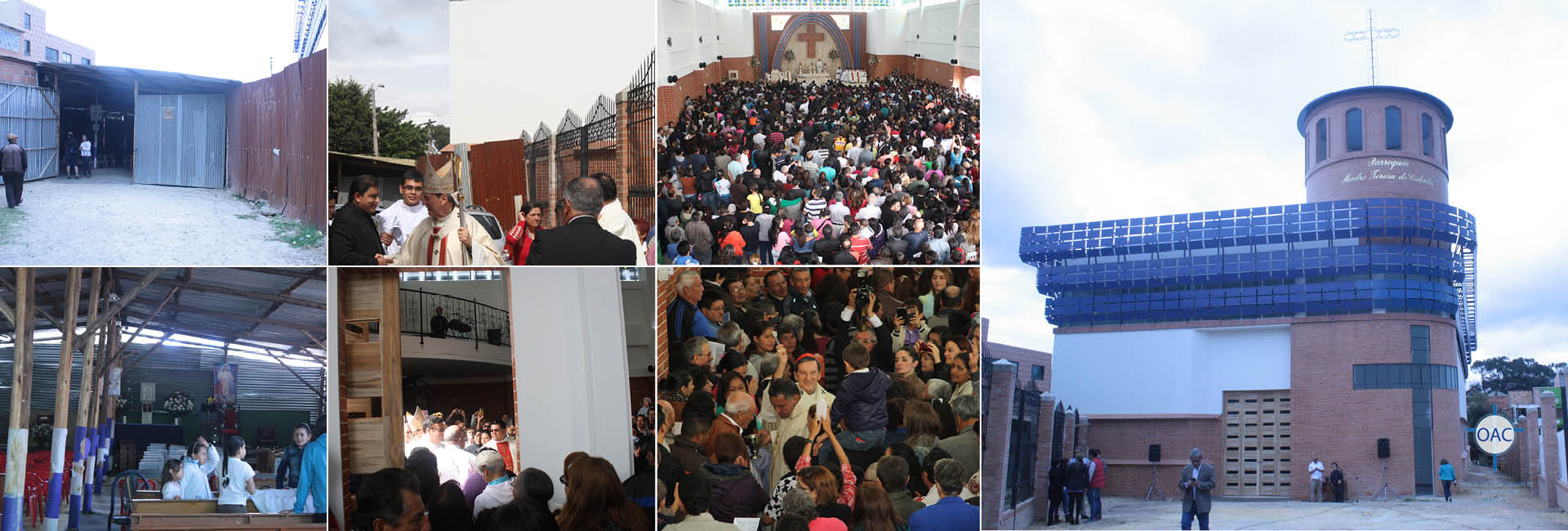 Consagración del templo Beata Teresa de Calcuta