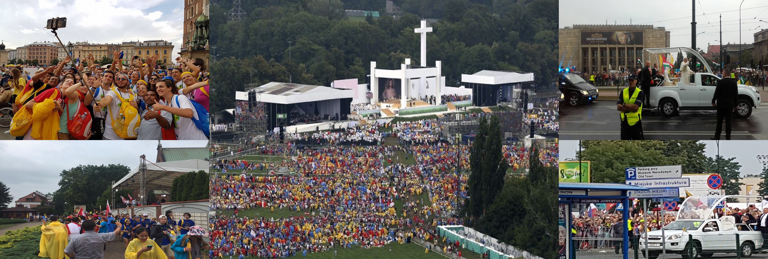 Viacrucis de los jóvenes con Francisco en Polonia