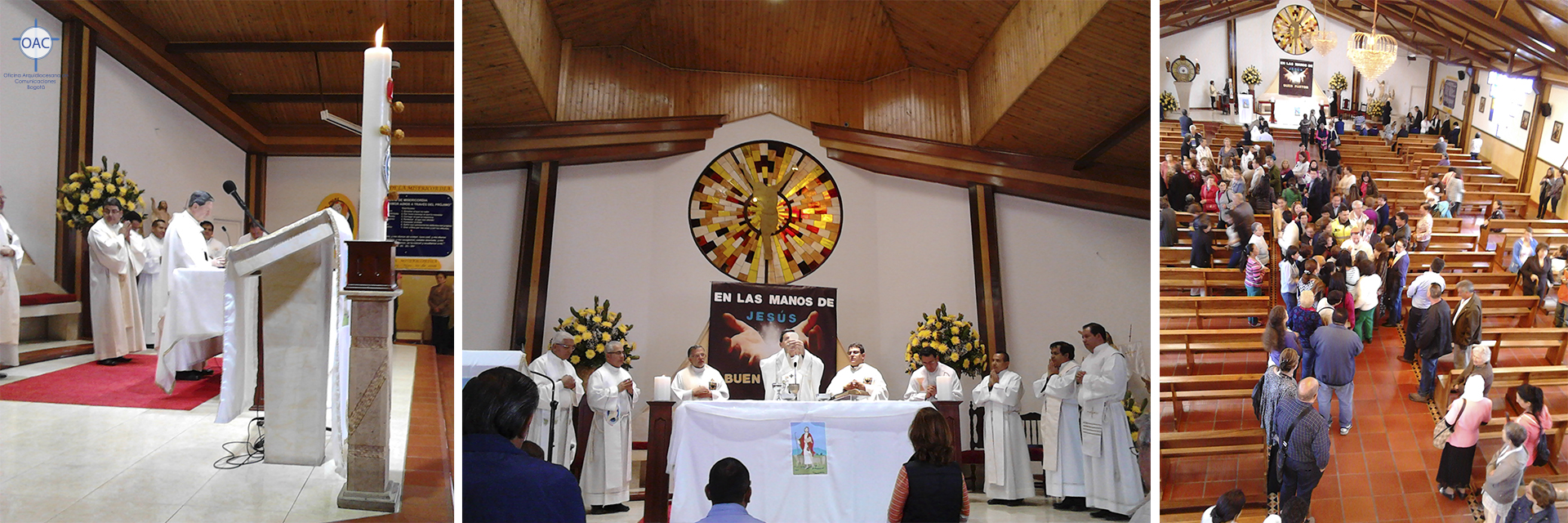 El señor cardenal Rubén Salazar Gómez visita por primera vez la parroquia San Jerónimo Emiliani