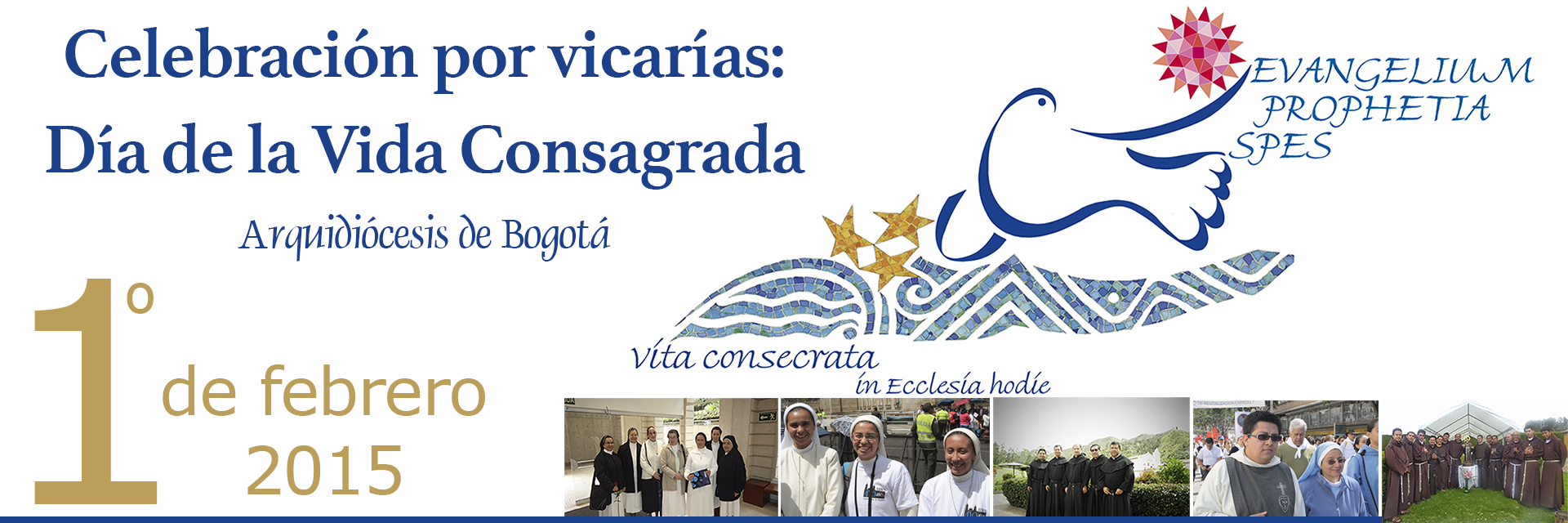 Celebración del día de la Vida Consagrada en la Arquidiócesis de Bogotá
